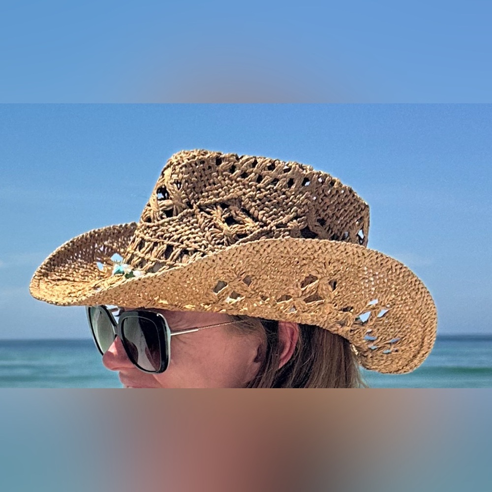 Brown Beach Cowboy Hat